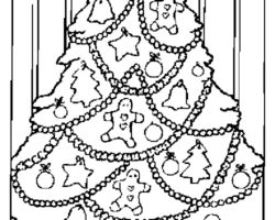 Draw Christmas tree