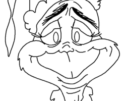 Christmas Grinch coloring pages